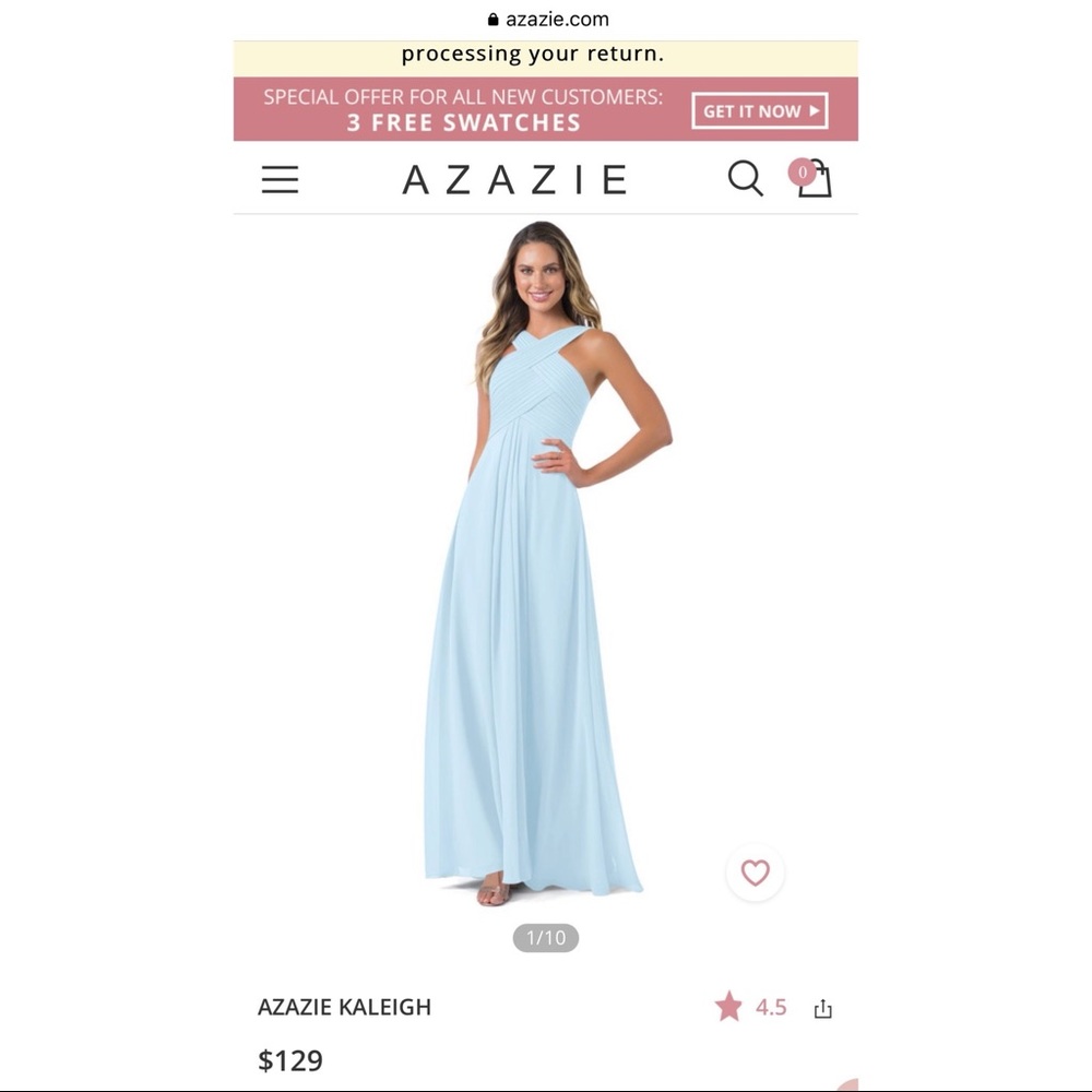 Azazie Kaleigh Bridesmaid Maxi Dress